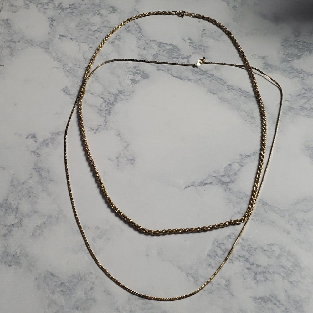 ‎Vintage Golden Necklaces
